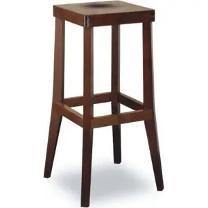 Produkt ATAN Barová dřevěná židle 371 048 Daniel B4 ořech tmavý