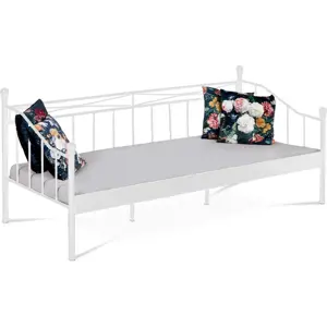 Autronic Postel jednolůžková 90x200 - BED-1905 WT