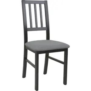 BRW Jídelní židle ASTI 2, černá