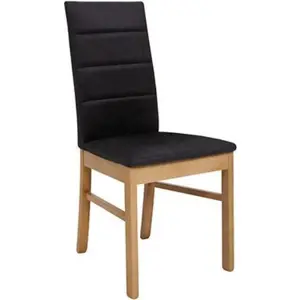 Produkt BRW OSTIA jídelní židle, dub přírodní/černá