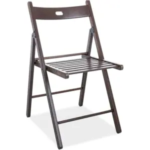 Produkt Casarredo Dřevěná skládací židle SMART II tmavý ořech
