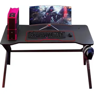 Produkt Casarredo GAMER 1 herní stůl černý/červený