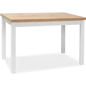 Produkt Casarredo Jídelní stůl ADAM 100x60 - dub lancelot/bílá mat