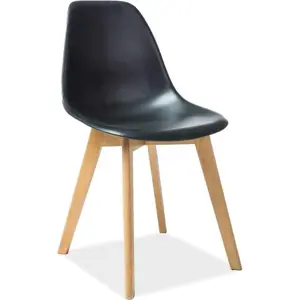 Produkt Casarredo Jídelní židle MORIS černá/buk