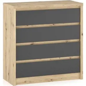 Produkt Casarredo Komoda DOMINIKA 4S dub artisan/šedý