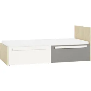 Produkt Casarredo Postel 90x200 s ÚP REPENS buk fjord/bílá/šedá