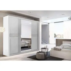 Produkt Casarredo Šatní skříň IDEA 11 250 zrcadlo bílá