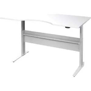 Produkt Falco Výškově nastavitený psací stůl Office 474/448 bílá/silver grey