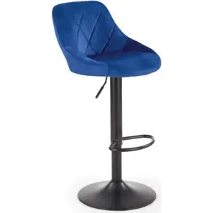 Halmar Barová židle H101 - modrá