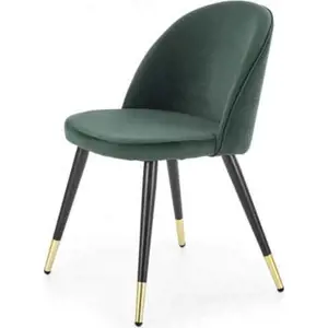 Produkt Halmar Jídelní židle K-315 - tmavě zelená