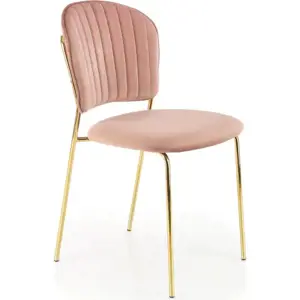 Produkt Halmar Jídelní židle K499 - růžová