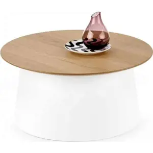 Produkt Halmar Konferenční stolek AZZURA - přírodní/bílá