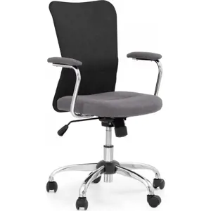 Produkt Halmar Studentská židle ANDY - šedá/černá