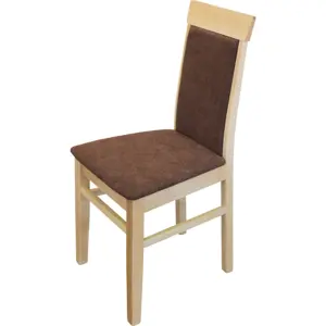 Produkt Idea Jídelní židle OLI buk/tmavě hnědá