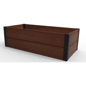 Keter MAPLE TROUGH – zahradní květináč hnědý