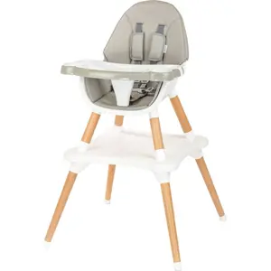 Produkt NEW BABY Jídelní židlička 3v1 New Baby Grace grey