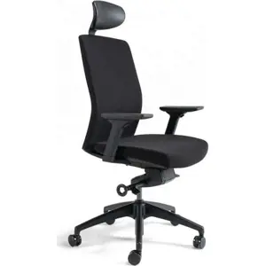 Office Pro Kancelářská židle J2 SP černý plast - černá 201