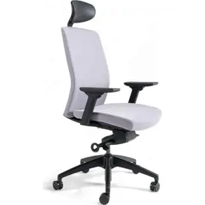 Office Pro Kancelářská židle J2 SP černý plast - šedá 206