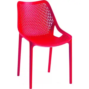Rojaplast Židle BILROS - červená