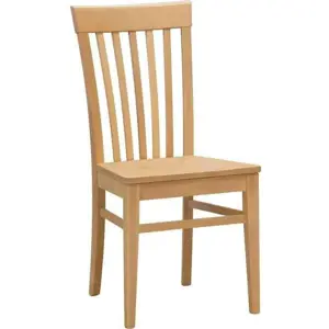 Produkt Stima Dřevěná židle K2 masiv Tmavě hnědá