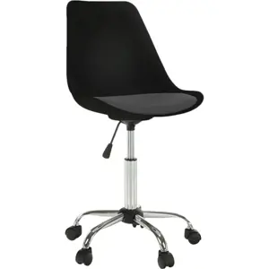Tempo Kondela Kancelářská židle DARISA NEW - /tmavě šedá + kupón KONDELA10 na okamžitou slevu 3% (kupón uplatníte v košíku)