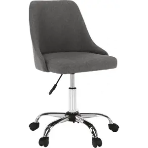 Produkt Tempo Kondela Kancelářská židle EDIZ,  / chrom + kupón KONDELA10 na okamžitou slevu 3% (kupón uplatníte v košíku)
