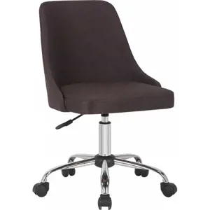 Tempo Kondela Kancelářská židle EDIZ - /chrom + kupón KONDELA10 na okamžitou slevu 3% (kupón uplatníte v košíku)