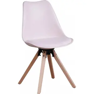 Tempo Kondela Stylová otočná židle ETOSA - perlová + kupón KONDELA10 na okamžitou slevu 3% (kupón uplatníte v košíku)