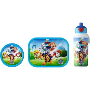 2 ks dětského svačinového boxu s lahví Paw patrol pups – Mepal