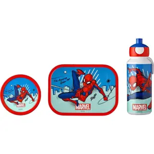 Produkt 2 ks dětského svačinového boxu s lahví Spiderman – Mepal
