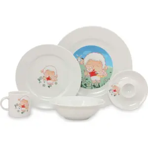 Produkt 5dílný dětský porcelánový jídelní set Kütahya Porselen Sheep