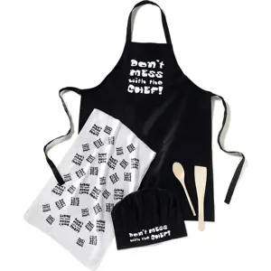 Produkt 5dílný set pro kuchaře Cooksmart ® Don't Mess With The Chef