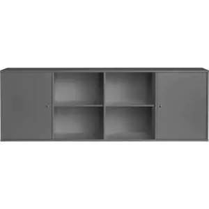 Antracitová nízká závěsná komoda 176x61 cm Mistral – Hammel Furniture