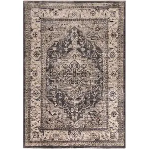 Antracitový koberec 200x290 cm Sovereign – Asiatic Carpets