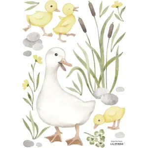 Arch samolepek 30x42 cm Baby Ducks Mom – Lilipinso