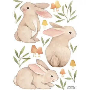 Arch samolepek 30x42 cm Bunnies – Lilipinso