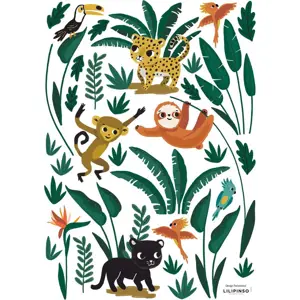 Arch samolepek 30x42 cm Jungle Animals – Lilipinso