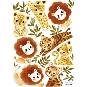 Arch samolepek 30x42 cm Little Jungle Animals – Lilipinso