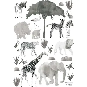 Arch samolepek 30x42 cm Wild Animals – Lilipinso