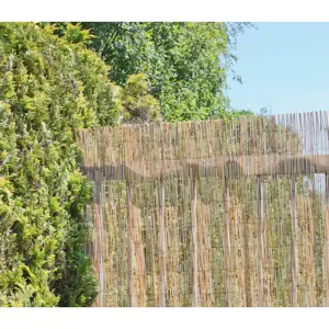 Balkonová zástěna z proutí v přírodní barvě 300x200 cm – Garden Pleasure