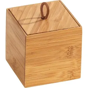 Produkt Bambusový box s víkem Wenko Terra, šířka 9 cm