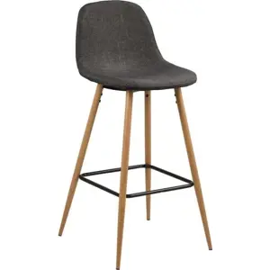 Produkt Barová židle v šedo-přírodní barvě 101 cm Wilma – Actona