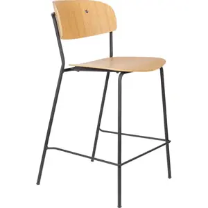 Produkt Barové židle v sadě 2 ks v přírodní barvě 89 cm Jolien – White Label