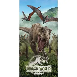 Bavlněná dětská osuška 70x140 cm Jurassic Park – Jerry Fabrics