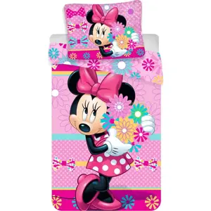 Bavlněné dětské povlečení na jednolůžko 140x200 cm Minnie – Jerry Fabrics