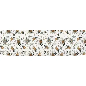 Produkt Bavlněný běhoun na stůl s vánočním motivem 40x140 cm Festive Flowers – Butter Kings