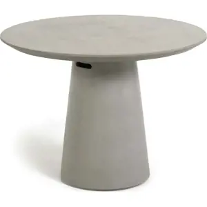 Produkt Betonový venkovní jídelní stůl Kave Home Itai, ⌀ 120 cm