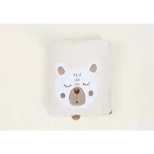 Produkt Béžová bavlněná dětská deka 75x120 cm Teddy – Mijolnir