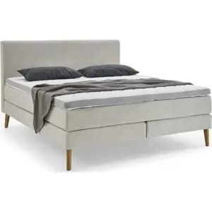 Produkt Béžová boxspring postel 160x200 cm Linea – Meise Möbel