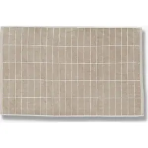 Produkt Béžová koupelnová předložka 50x80 cm Tile Stone – Mette Ditmer Denmark
